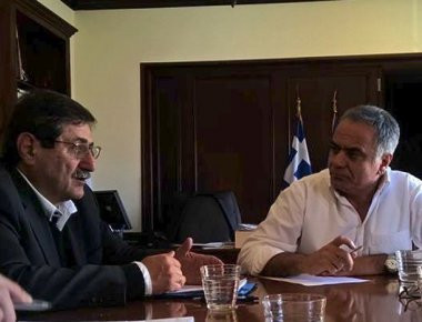 Θέματα του δήμου Πατρέων στη συνάντηση Π. Σκουρλέτη - Κ. Πελετίδη